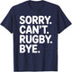 Rugby Player Humor Team Rugby T-Shirt - T-Shirt | Navy