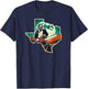 Texas Chainsaw killer Halloween T-Shirt - T-Shirt | Navy