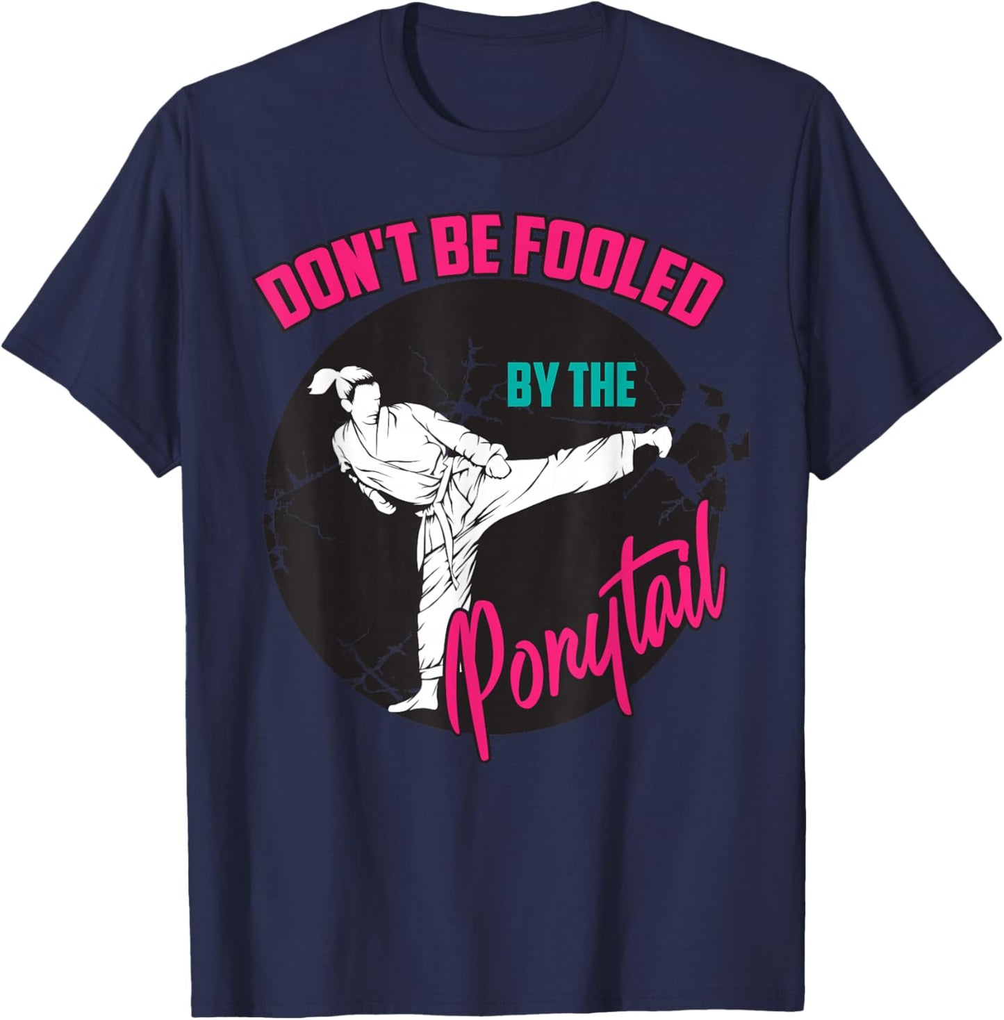 Cool Taekwondo Art Girls Karate Judo Martial Arts T-Shirt - T-Shirt | Navy