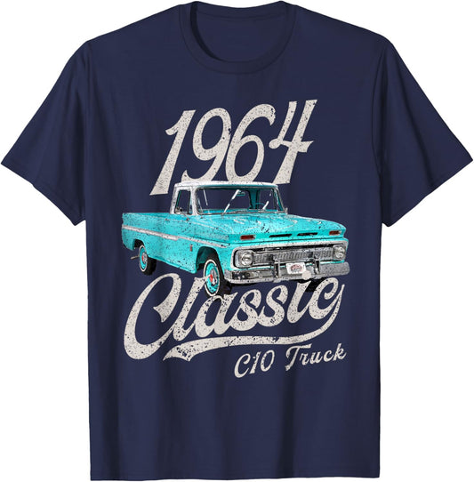 1964 64 c10 TRUCK T-Shirt - T-Shirt | Navy
