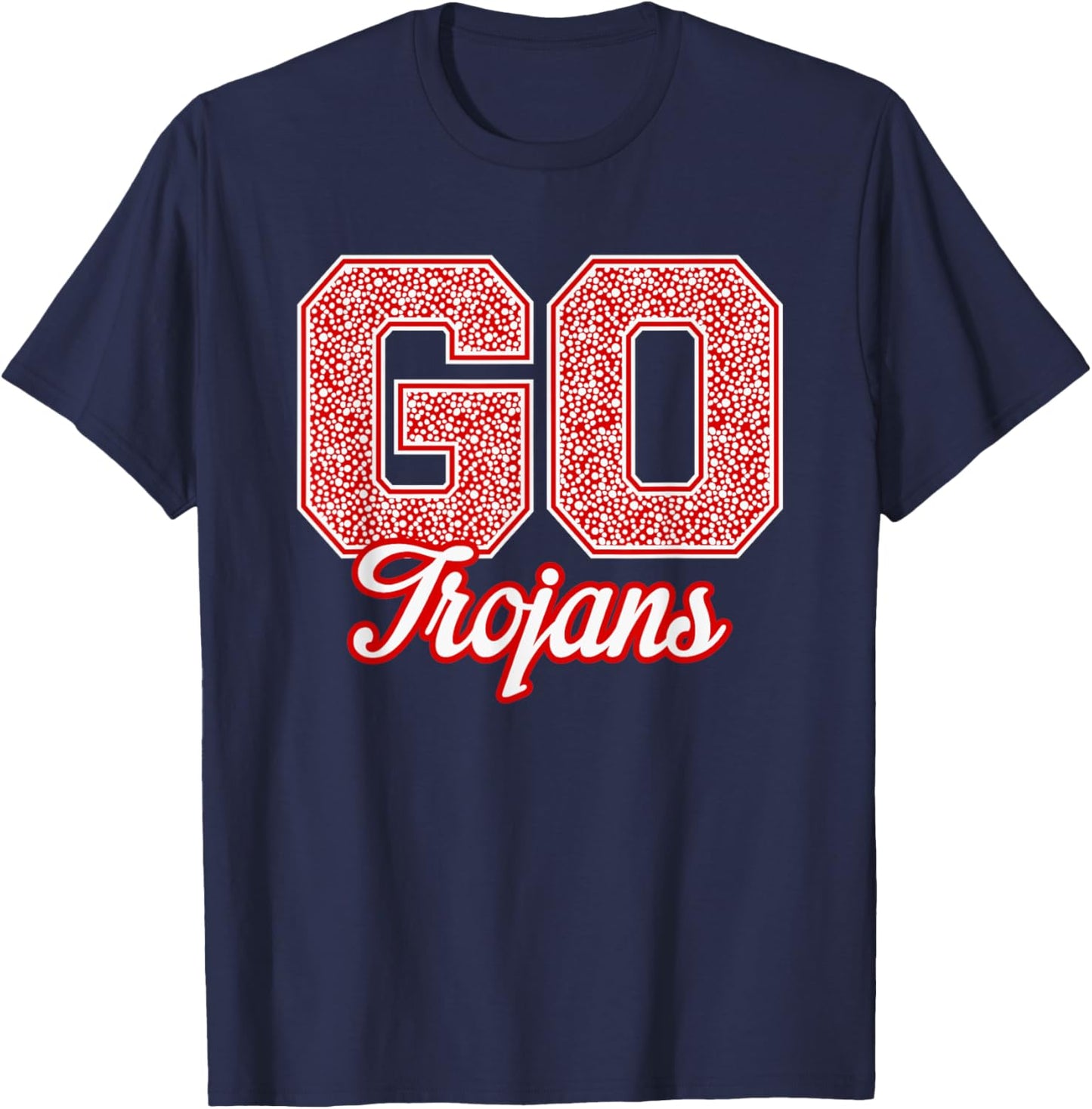 Troy Trojans GO! School Pride T-Shirt - T-Shirt | Navy