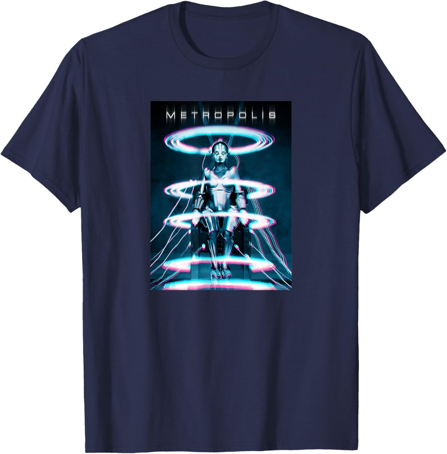 Metropolis Maria Robot T-Shirt - T-Shirt | Navy