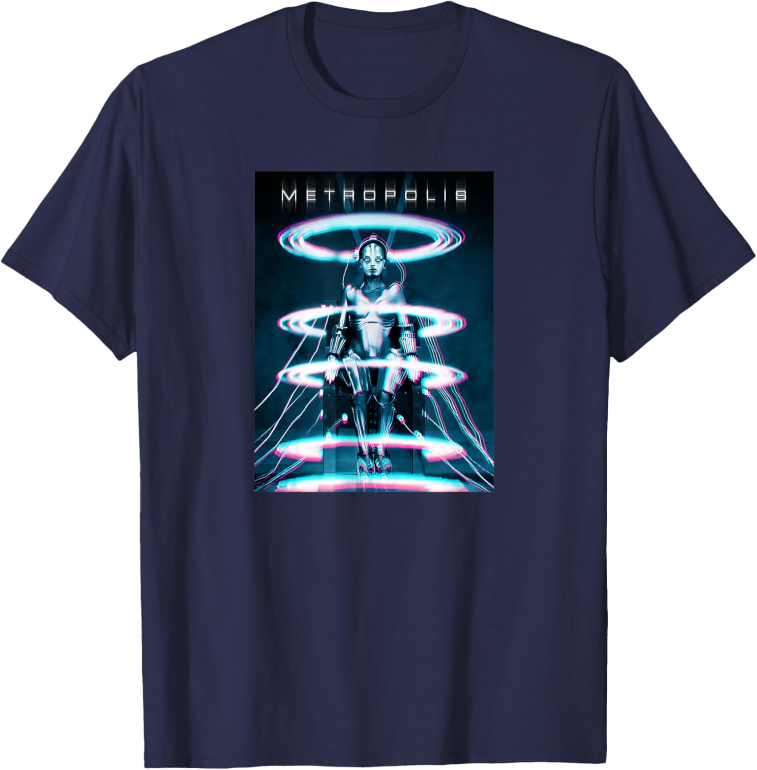 Metropolis Maria Robot T-Shirt - T-Shirt | Navy