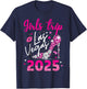 Las Vegas Girls Trip 2025 Girls Weekend Party Friend Match T-Shirt - T-Shirt | Navy