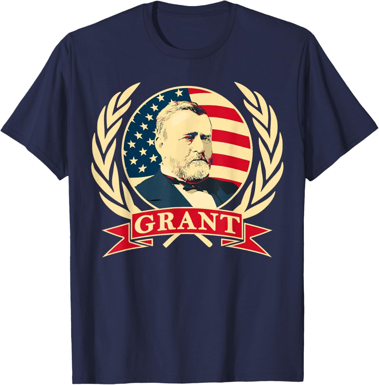 President Ulysses S Grant T-Shirt - T-Shirt | Navy