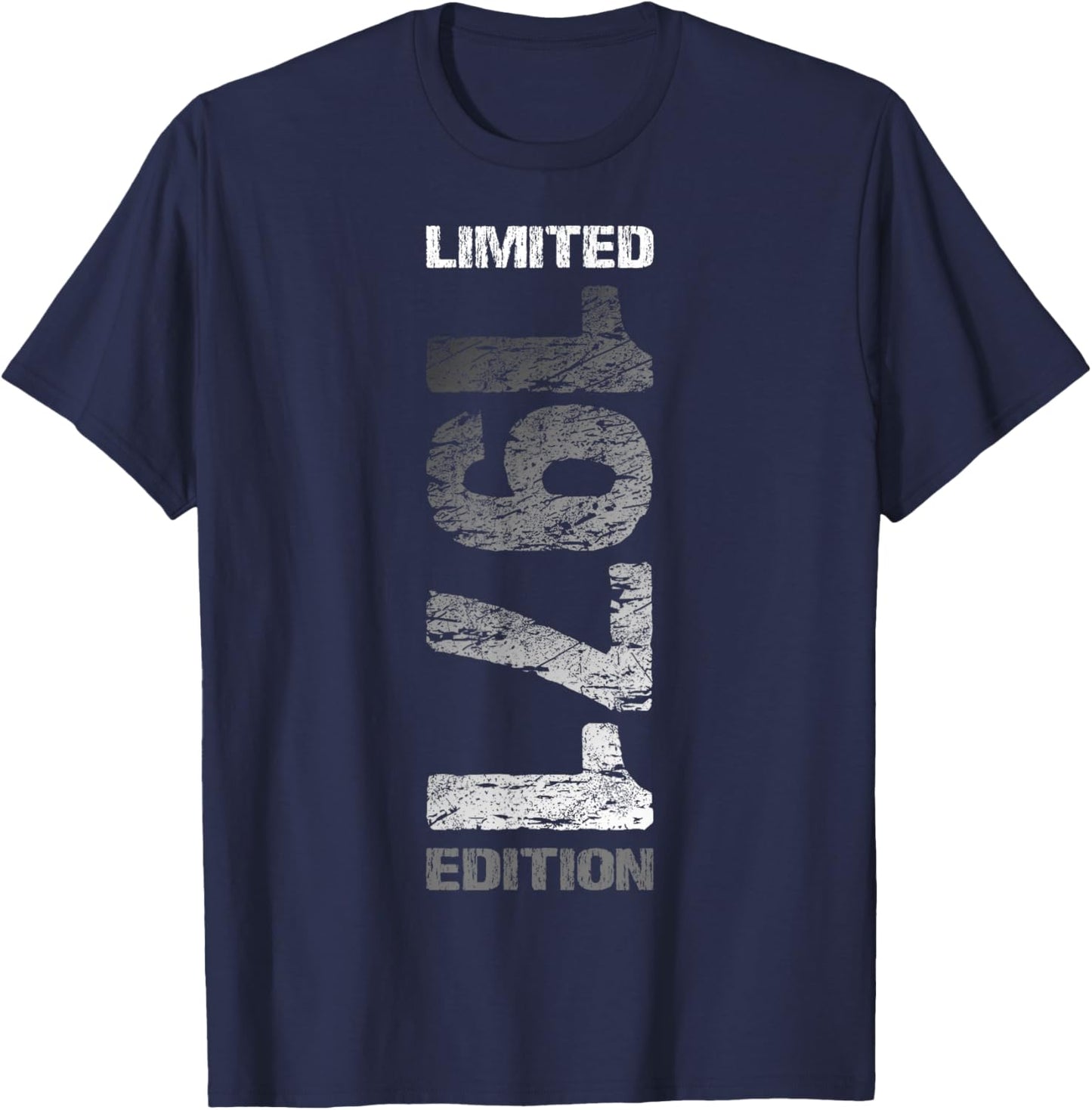Limited Edition 1971 55th Birthday T-Shirt - T-Shirt | Navy