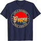 Grumpy Like A Grandpa Only Cooler Funny Papa Grandpa T-Shirt - T-Shirt | Navy