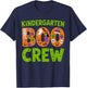Kindergarten Boo Crew Funny Halloween Teacher Kids T-Shirt - T-Shirt | Navy