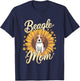 Beagle Mom Sunflower Beagles Dog Women T-Shirt - T-Shirt | Navy
