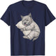 Funny Sleepy Cairn Terrier Pajama Men Women Kids T-Shirt - T-Shirt | Navy