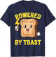 Powered by Toast Bread Toast T-Shirt - T-Shirt | Navy