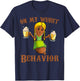 On My Wurst Behavior Bratwurst German Oktoberfest Funny T-Shirt - T-Shirt | Navy