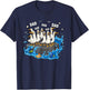 Funny dad Seagull Family Father Lover Design Men Women T-Shirt - T-Shirt | Navy