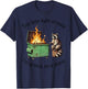 Raccoon This Little Light of Mine I'm Gonna Let It Shine T-Shirt - T-Shirt | Navy
