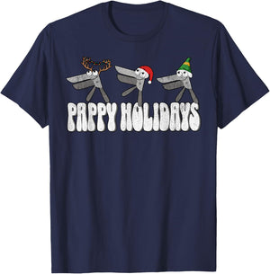 Reindeer Speculum Crew OBGYN Nurse Obstetrics Doula Xmas T-Shirt - T-Shirt | Navy