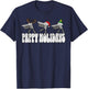 Reindeer Speculum Crew OBGYN Nurse Obstetrics Doula Xmas T-Shirt - T-Shirt | Navy
