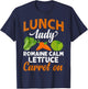 Lunch Lady Squad Cafeteria Worker Dinner Lady Cooking Gifts T-Shirt - T-Shirt | Navy