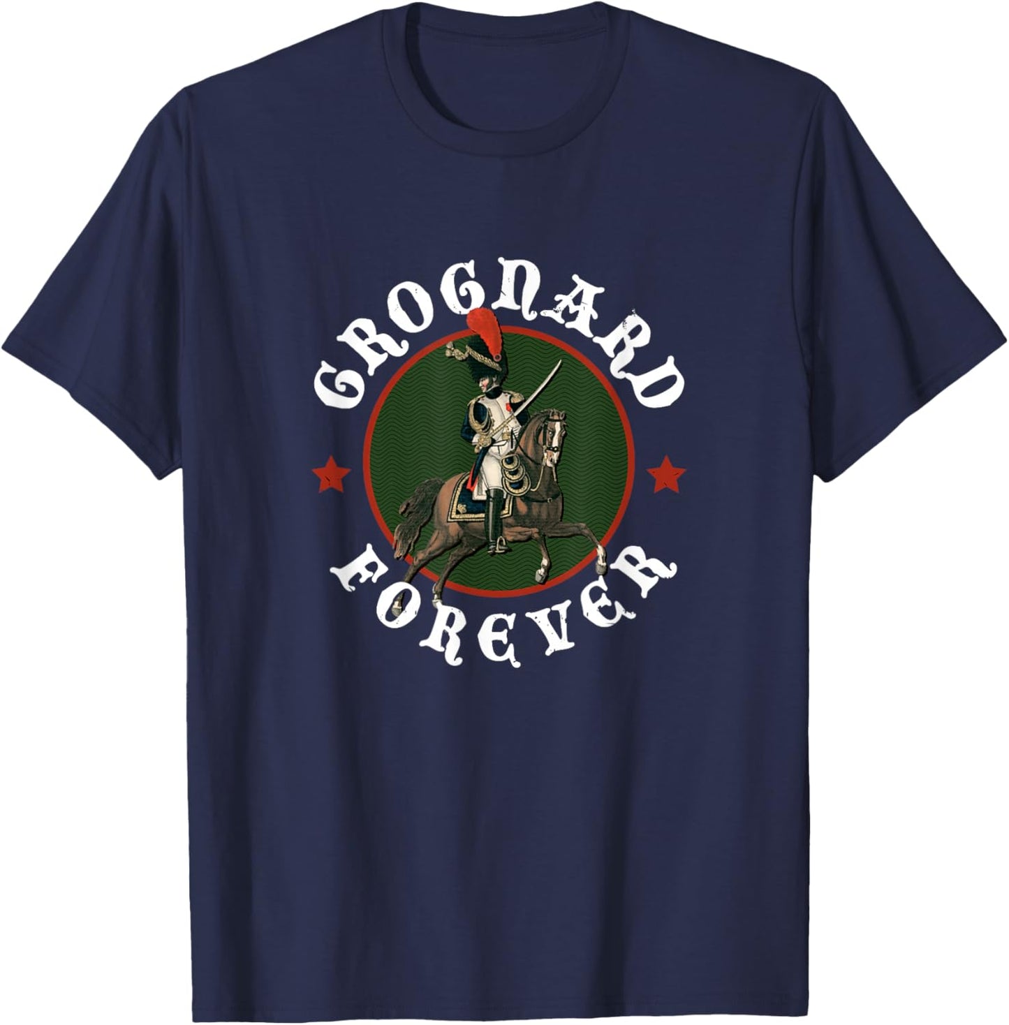 GROGNARD Forever Role Playing Tabletop Gaming T-Shirt - T-Shirt | Navy