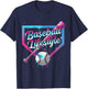Drip Baseball Life Style Mascot Shirt Funny Boys Kids T-Shirt - T-Shirt | Navy