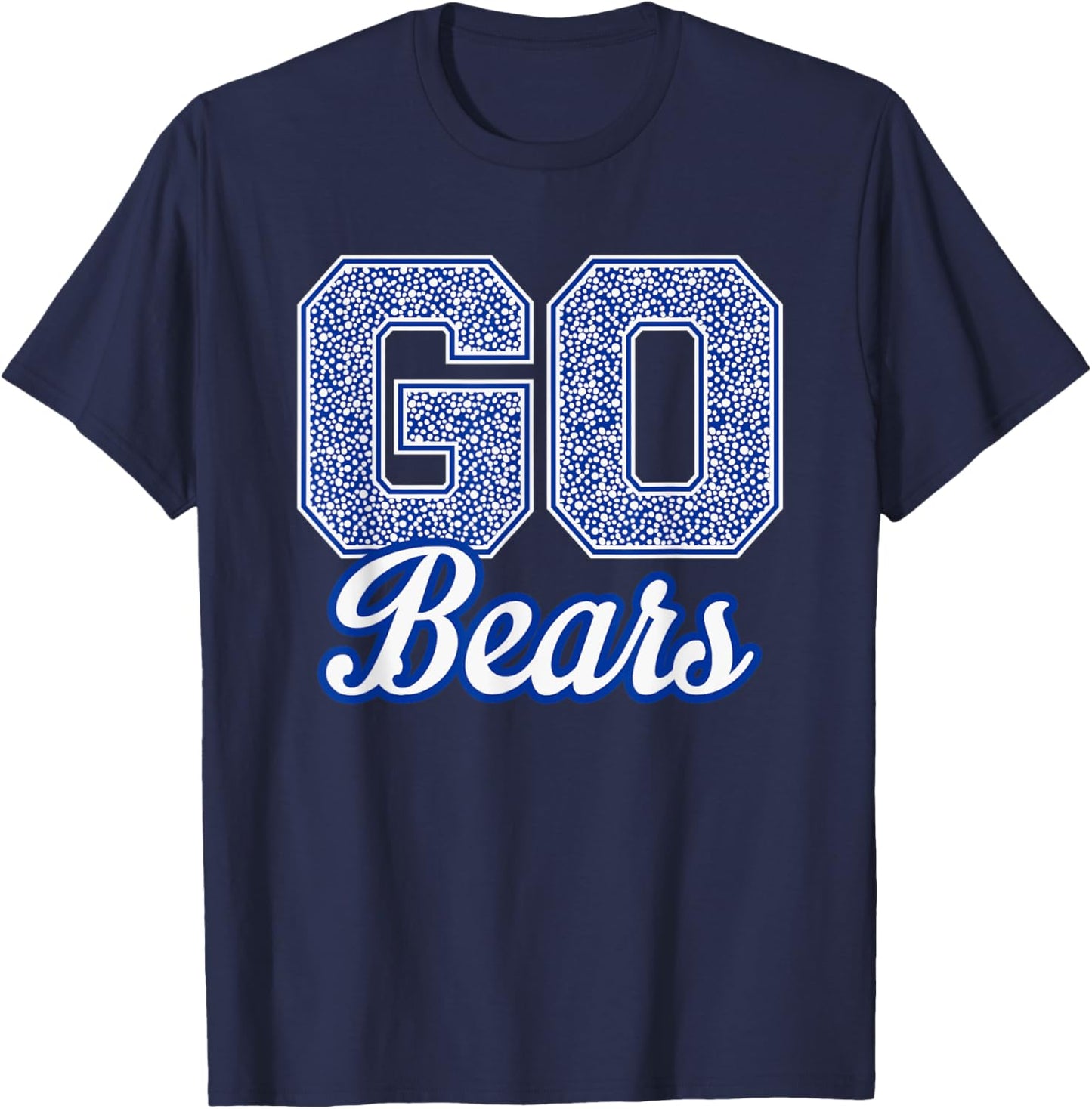 Pleasant Valley Bears GO! School Pride T-Shirt - T-Shirt | Navy