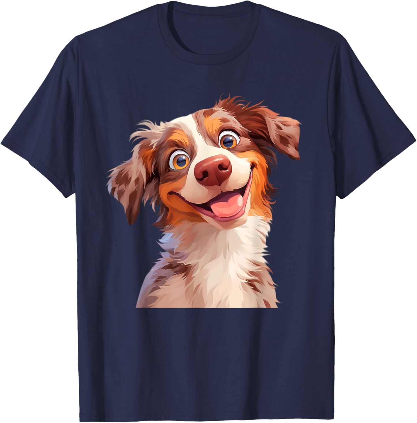 Australian Shepherd Dog Lover Aussie Owner Walker Trainer Women Kids T-Shirt - T-Shirt | Navy