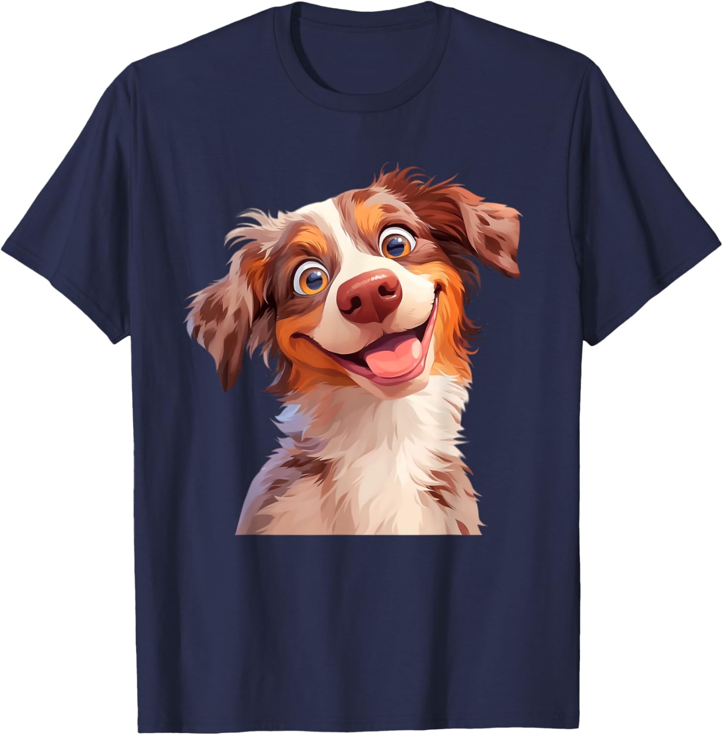 Australian Shepherd Dog Lover Aussie Owner Walker Trainer Women Kids T-Shirt - T-Shirt | Navy