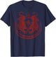 Sak Yant Tatouage Yantra Tigres Jumeaux Bangkok Thaïlande T-Shirt - T-Shirt | Navy