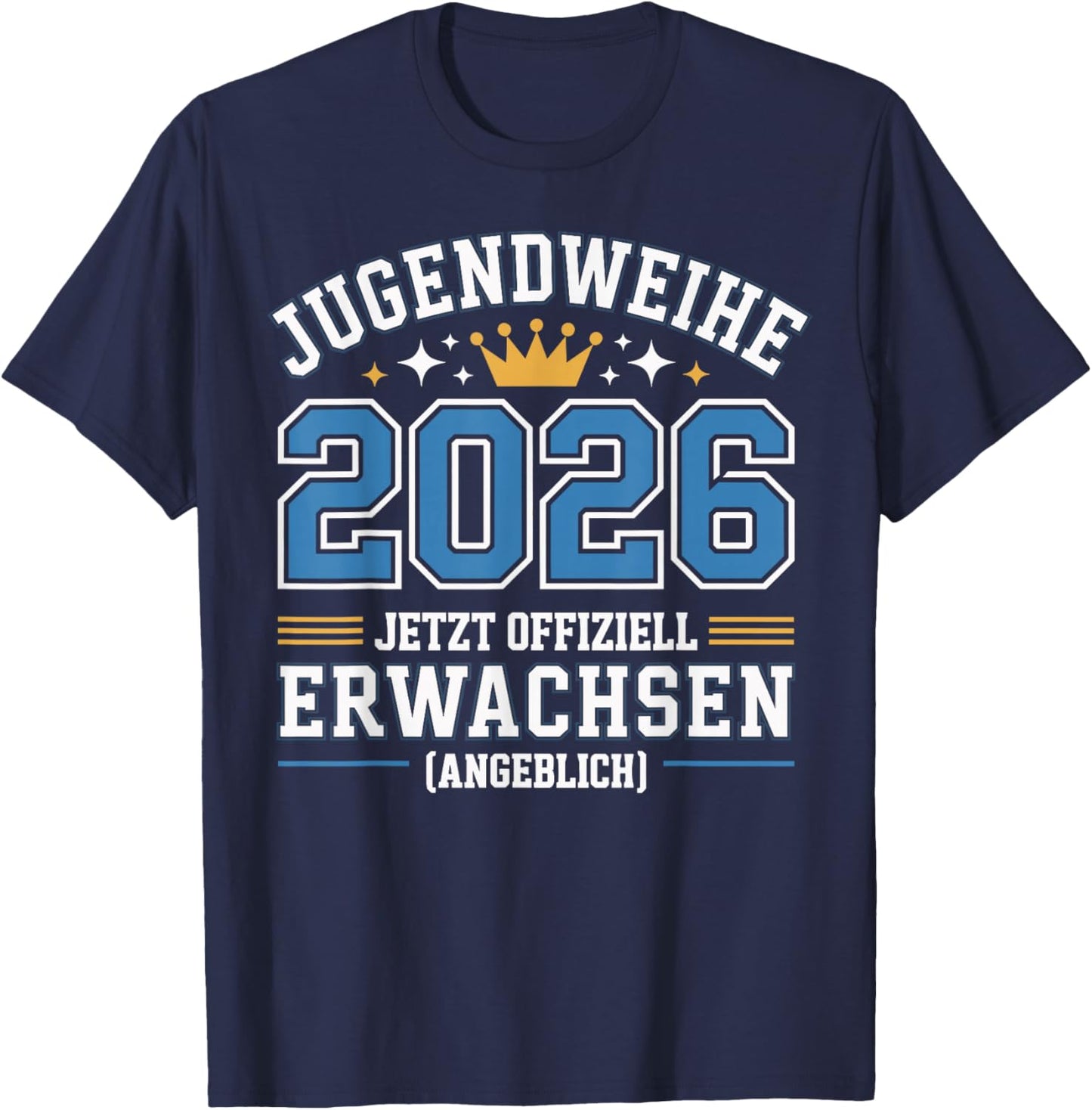 Youth Consecration 2026 Guest Book Gifts Boy Girl T-Shirt - T-Shirt | Navy