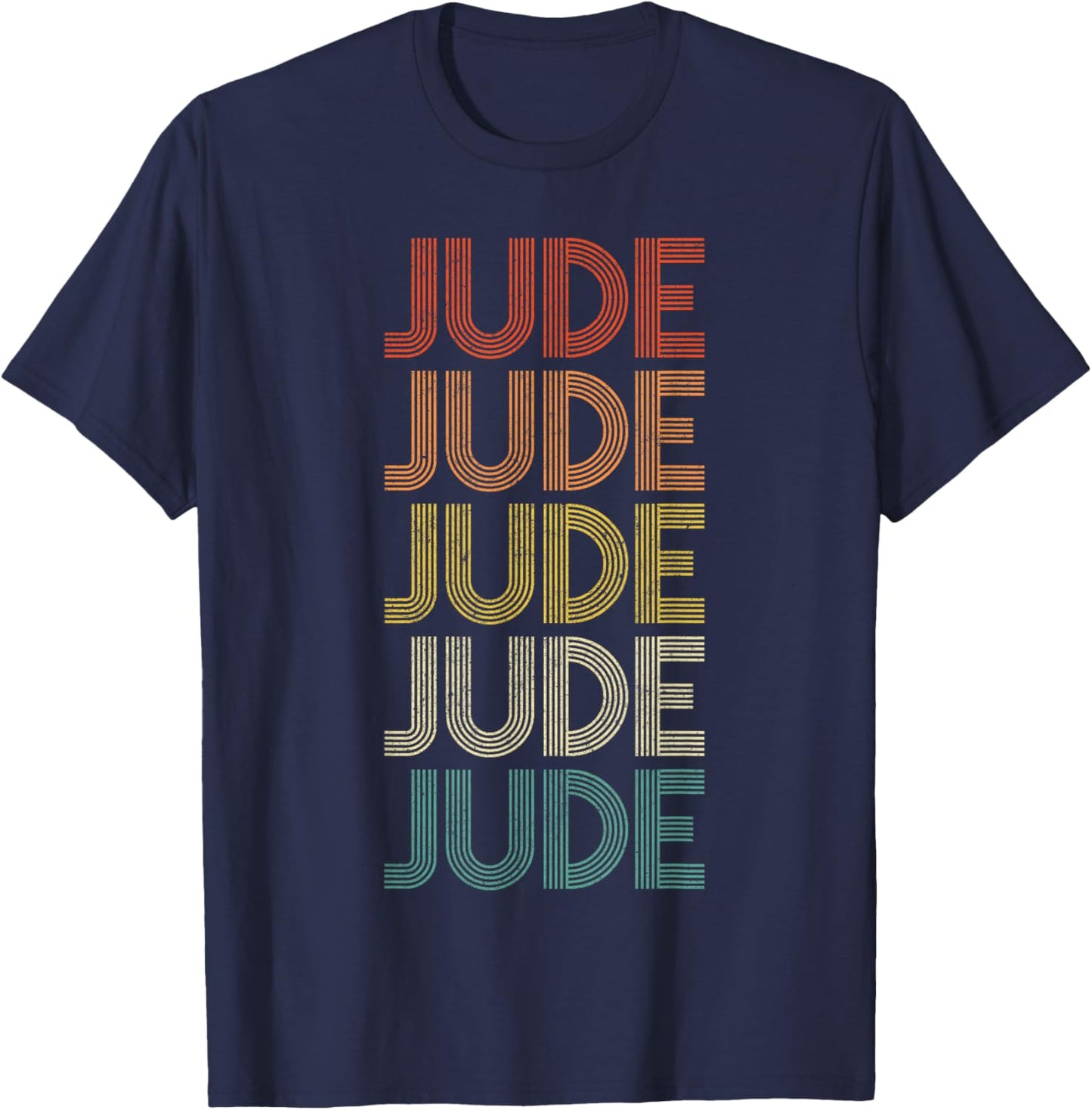 Jude Retro Vintage T-Shirt - T-Shirt | Navy