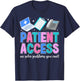 Patient Access Best Patient Access Specialist T-Shirt - T-Shirt | Navy