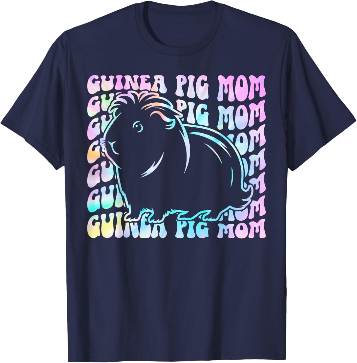 Guinea Pig Mom T-Shirt - T-Shirt | Navy