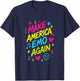 Make America Emo Again - Funny Goth Sarcastic T-Shirt - T-Shirt | Navy