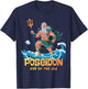 Greek God Poseidon God of Sea Souvenir Greece Toddler Boy T-Shirt - T-Shirt | Navy