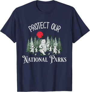 Protect Our National Parks T-Shirt - T-Shirt | Navy