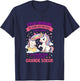 Child Announcement Pregnancy Big Sister Nonsense Future Big Sister T-Shirt - T-Shirt | Navy