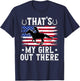 That's My Girl Horse Show Dad Equestrian Father T-Shirt - T-Shirt | Navy