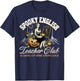 Spooky English Teacher Club Halloween T-Shirt - T-Shirt | Navy