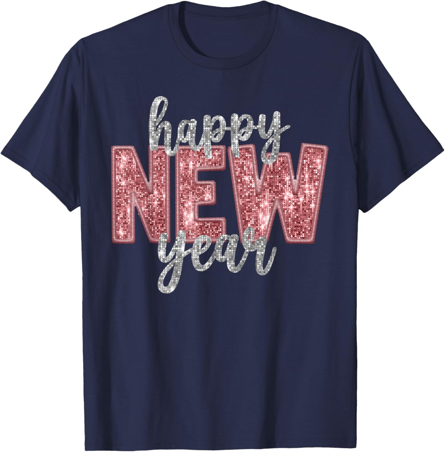 Happy New Year 2026 New Year's Eve Party Countdown Family T-Shirt - T-Shirt | Navy