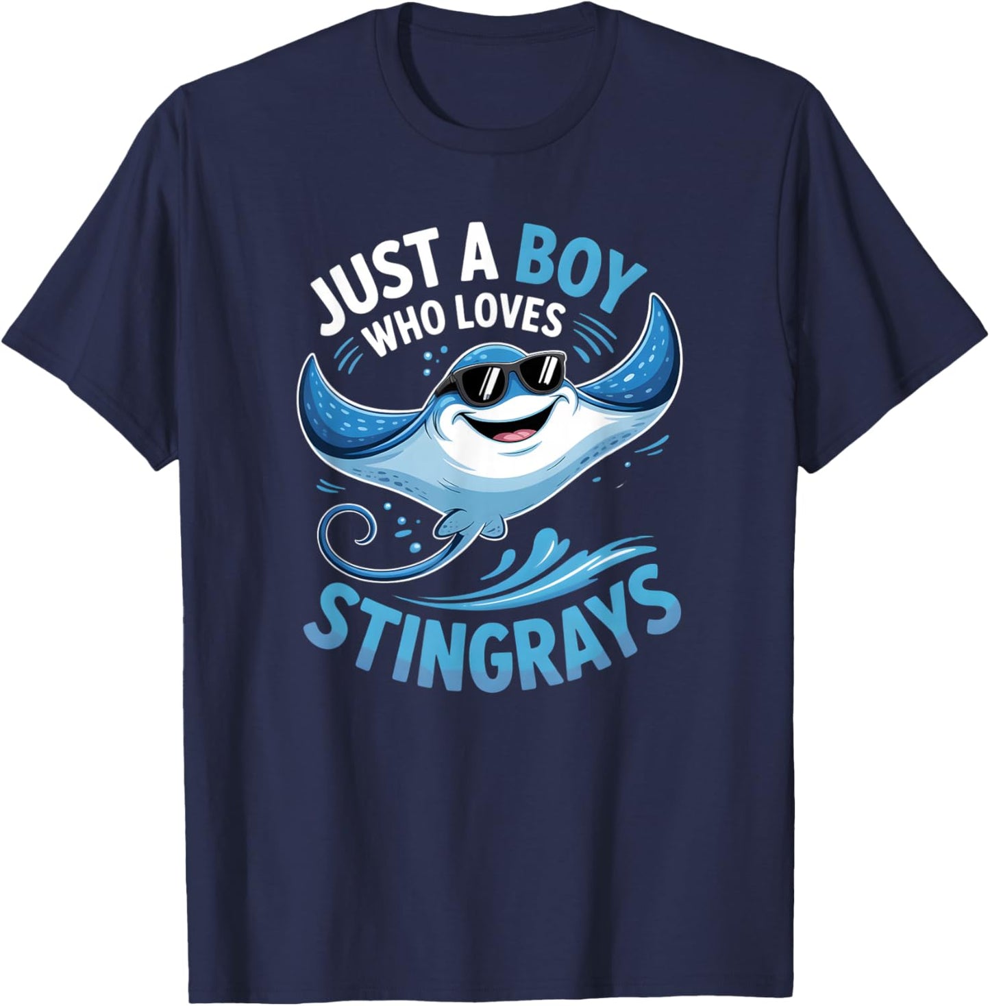 Boys Stingray T-Shirt - T-Shirt | Navy