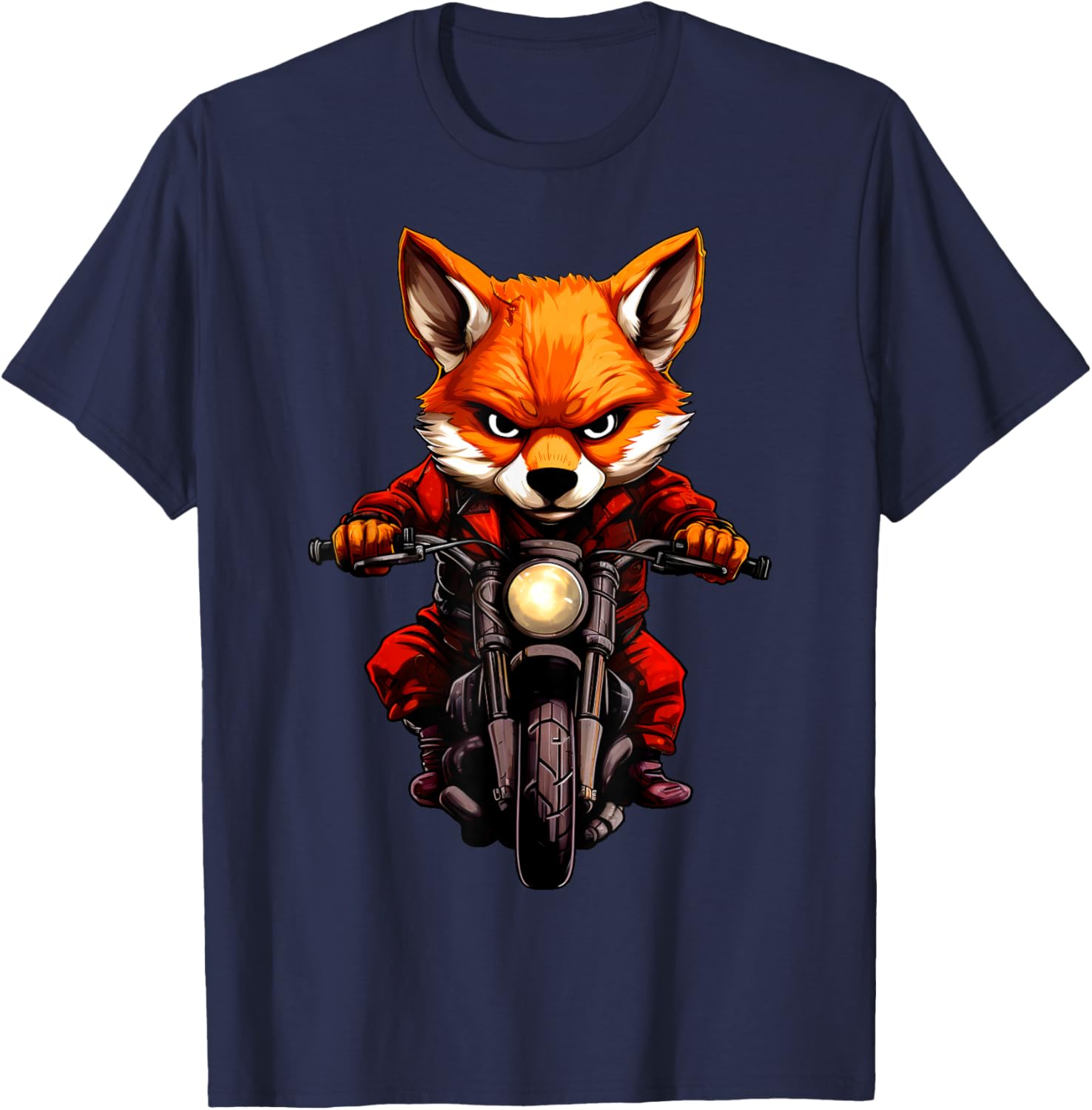 Moto Renards T-Shirt - T-Shirt | Navy