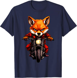 Moto Renards T-Shirt - T-Shirt | Navy