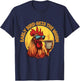 Funny Early Bird Morning Coffee Hustler T-Shirt - T-Shirt | Navy