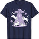 UFO Cat Alien Abduction Alien Cats and Flying Saucer Men Women Girls Kids T-Shirt - T-Shirt | Navy
