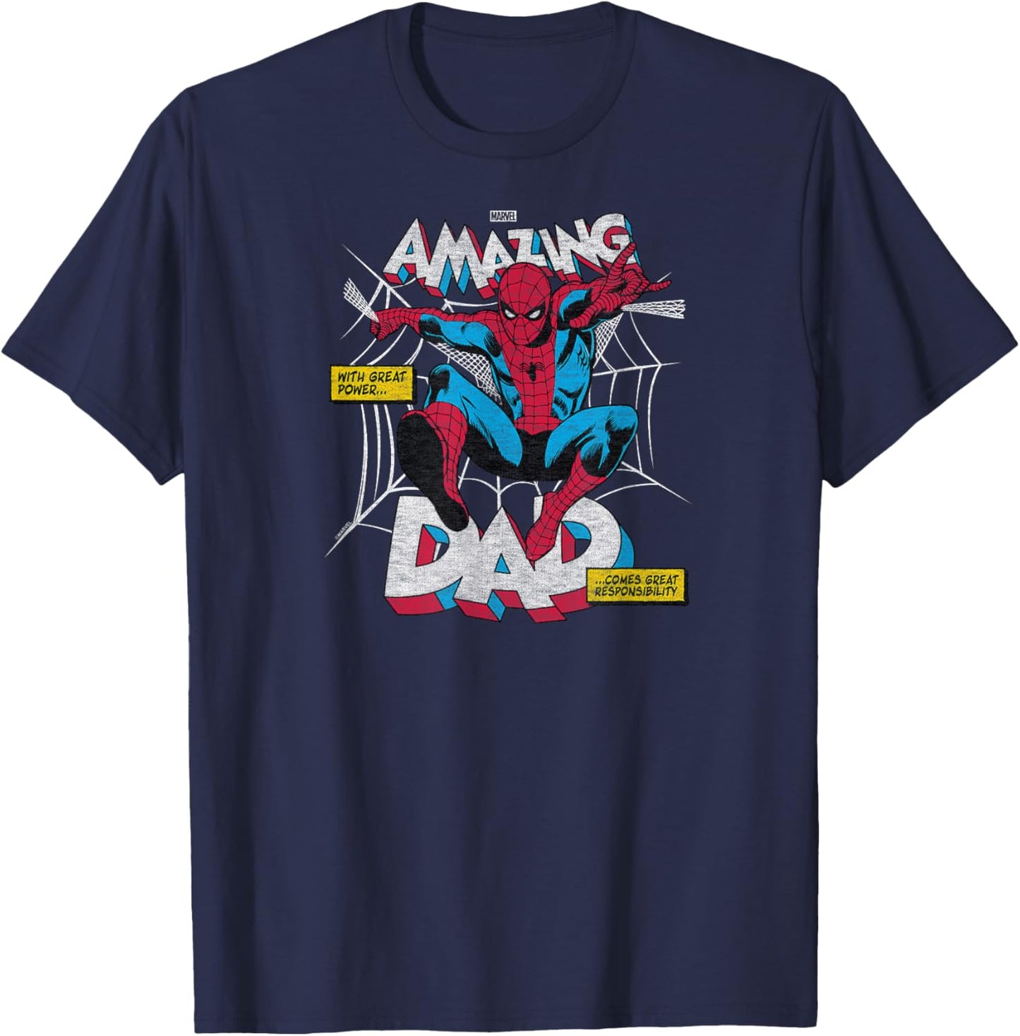 Spider-Man - Amazing Dad T-Shirt - T-Shirt | Navy