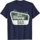 One Happy Dad Matching Family Birthday Party Camping T-Shirt - T-Shirt | Navy
