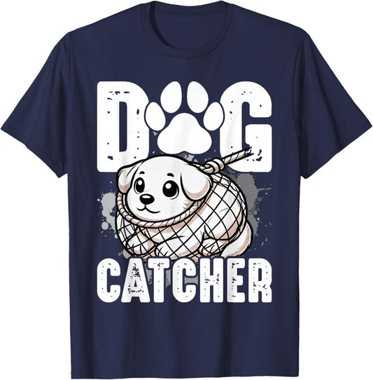 Dog Catcher Matching Costume T-Shirt - T-Shirt | Navy