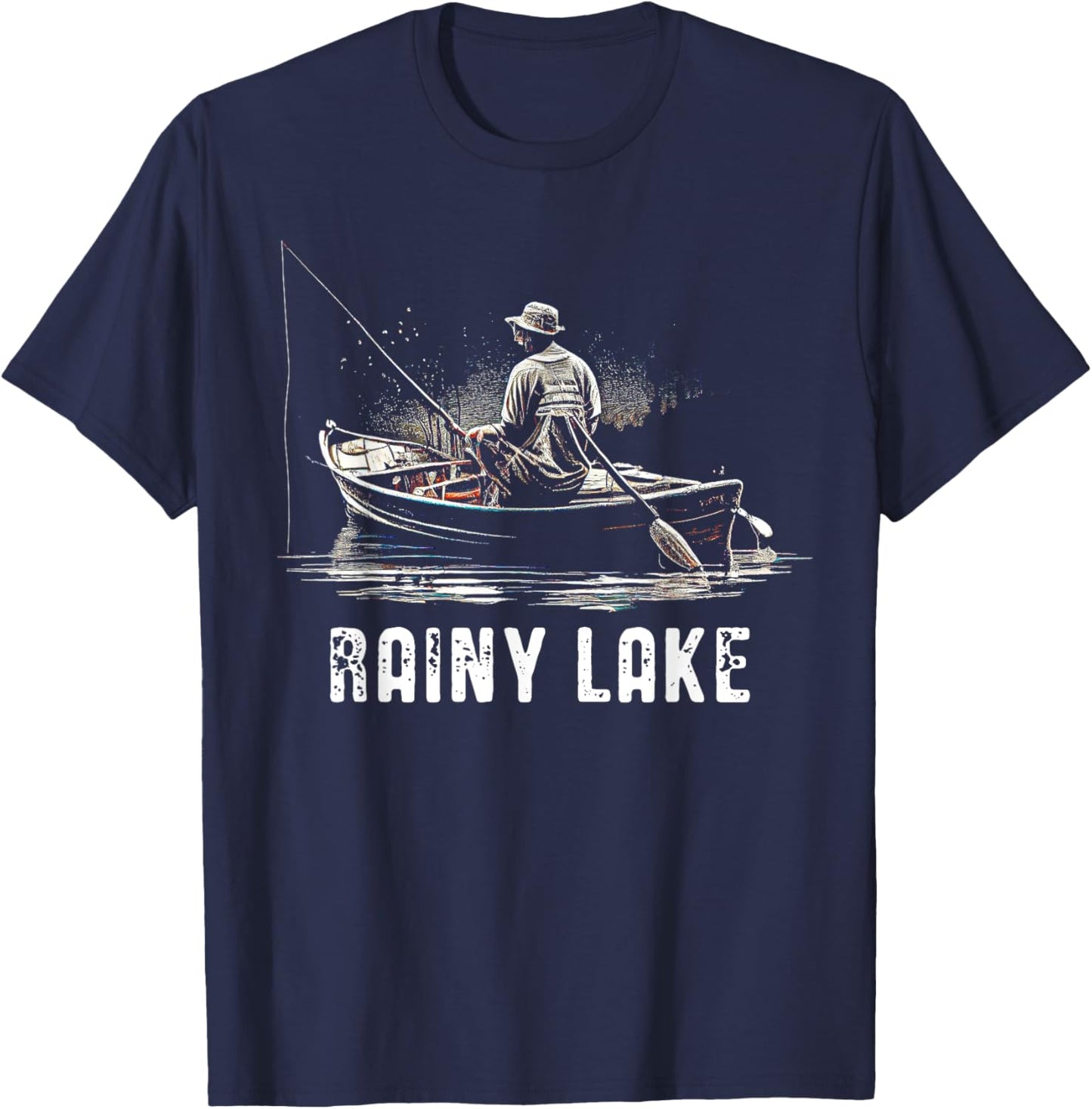 Rainy Lake T-Shirt - T-Shirt | Navy