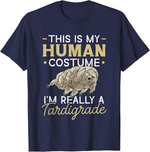Tardigrade Water Bear Tardigrade Human Costume T-Shirt - T-Shirt | Navy