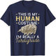 Tardigrade Water Bear Tardigrade Human Costume T-Shirt - T-Shirt | Navy