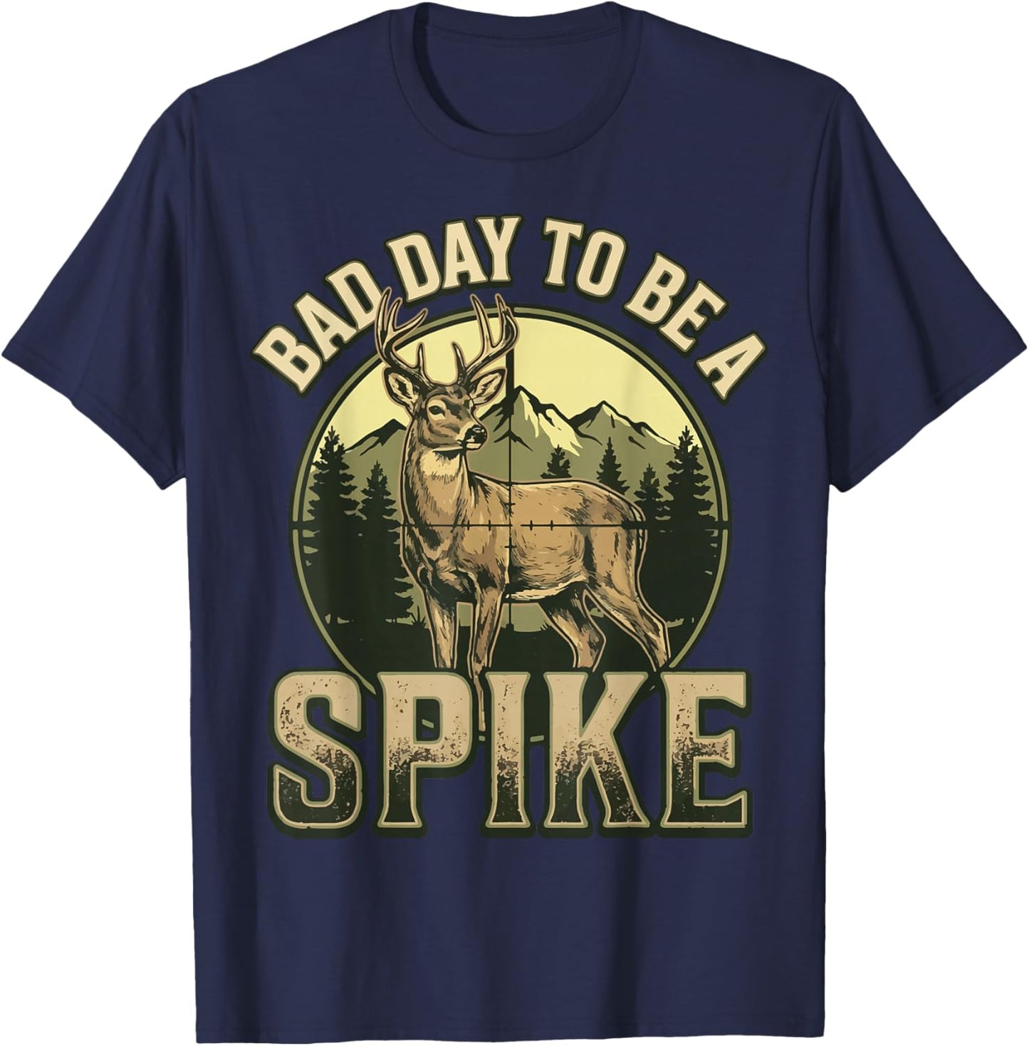Bad Day to Be A Spike T-Shirt - T-Shirt | Navy